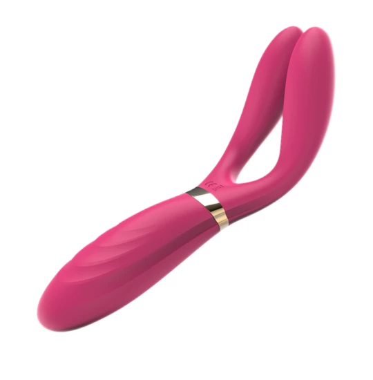 Vibrator Dual Trident Rose