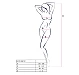 Passion catsuit Eco BS012 S/M Red
