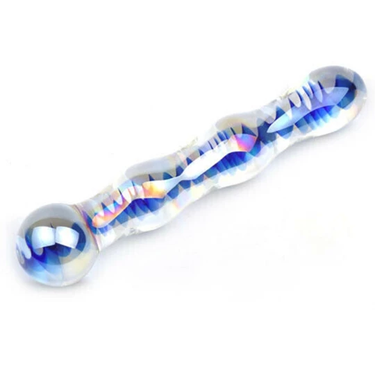 Dildo Glass Wavy