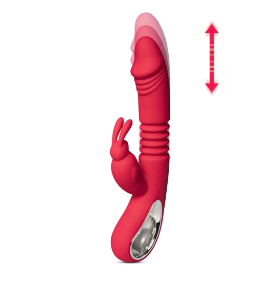 Vibrator Thrusting Heating Rabbit