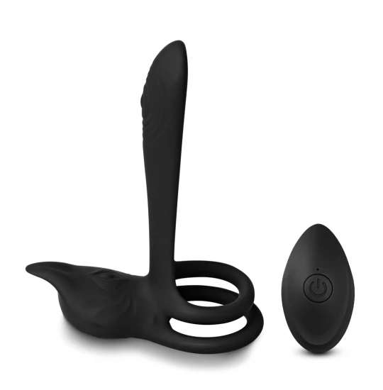 Inel penis cu vibratii Dual