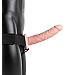 Strap on Hollow 20.5cm Flesh