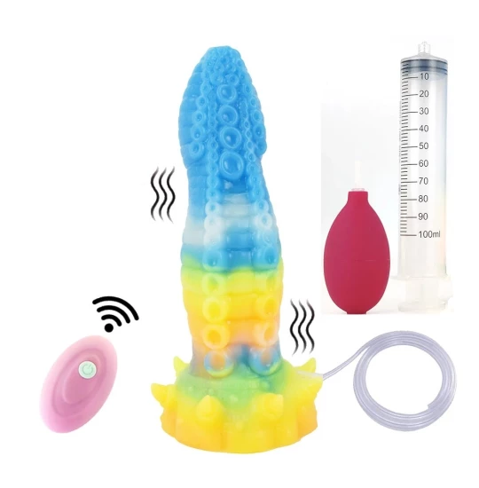 Vibrator Fantasy Squirting Luminous 21.5cm