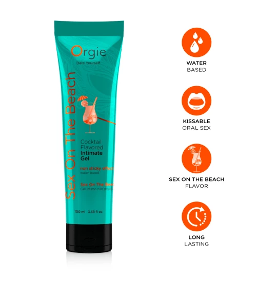 Lubrifiant Orgie Sex on the Beach 100ml