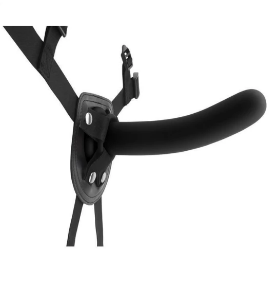 Strap on Raw Recruit Black Dildo L