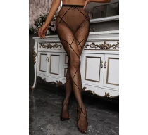 eross-ciorapi-plaid-crochet-os-black
