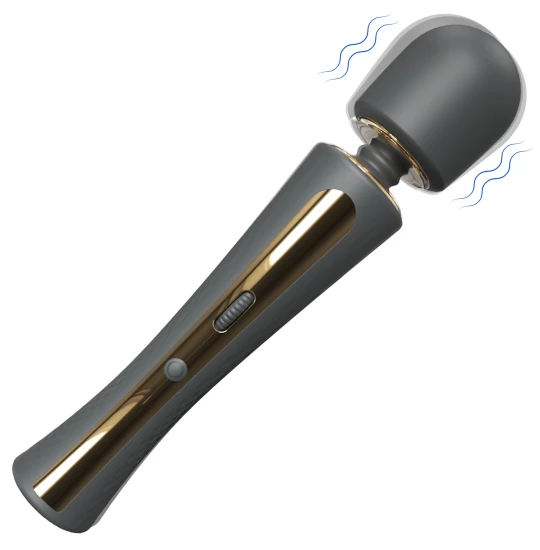 Vibrator Wand Dark Angel Black