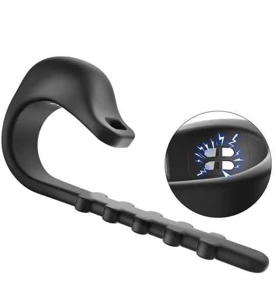 Inel penis Estim Lightning Black