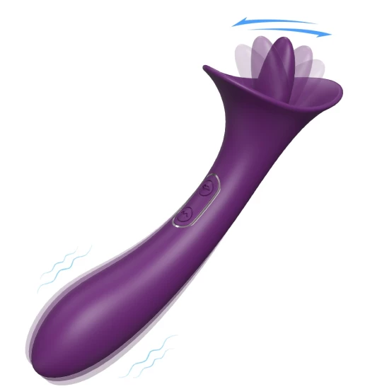 Vibrator Licking Tara Purple