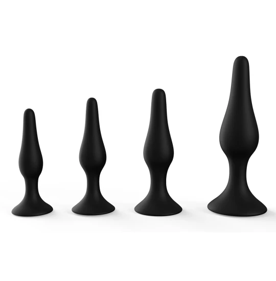 Set dildo anal Solomon Black 