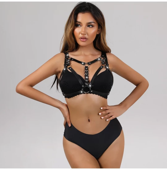 Eross top Belts 23 S/M Black