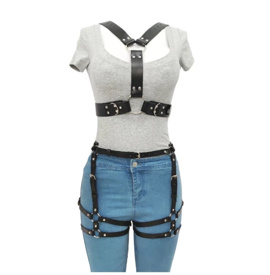 Eross set Body Belts S/M Black