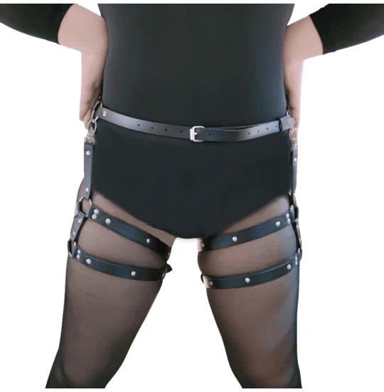 Eross portjartier Legs Harness S/M Black