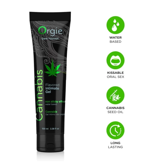 Lubrifiant Orgie Cannabis 100ml