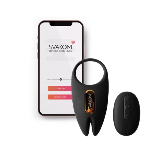 Inel penis Svakom Winni 2 Black