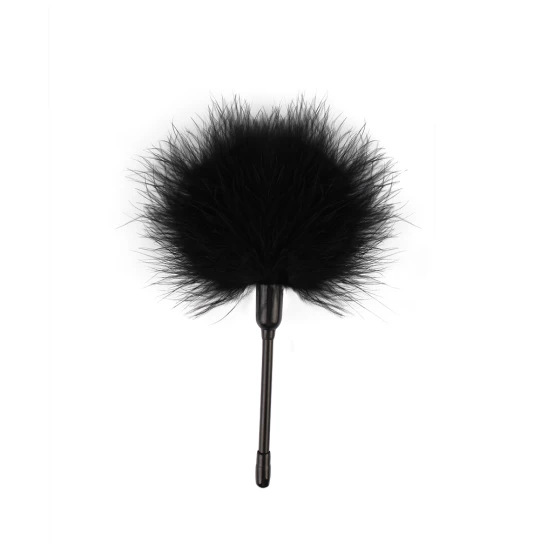 Cravasa Rosy Pleasure Feather Black 21cm