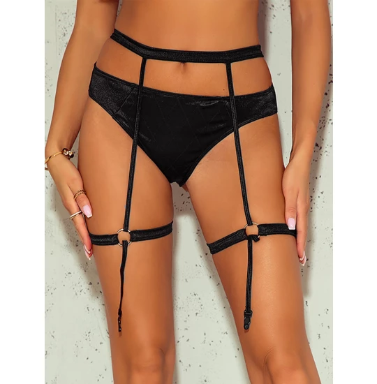 Eross portjartier Leatherette M Black