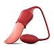 Vibrator Tongue and Bullet Red
