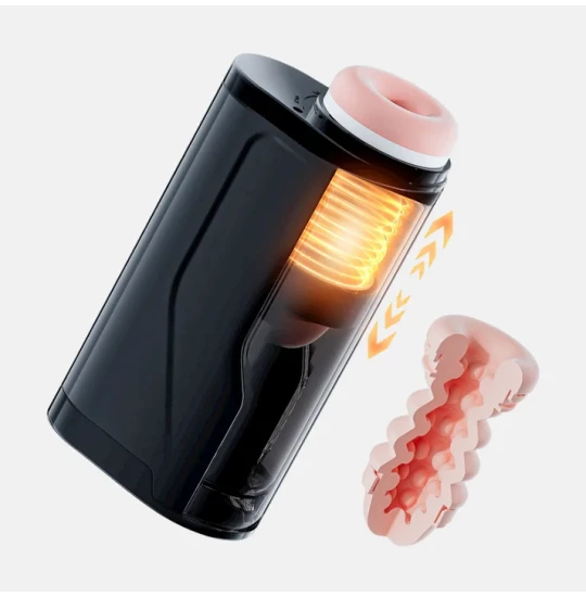 Masturbator Auto Expanding Sleeve Black