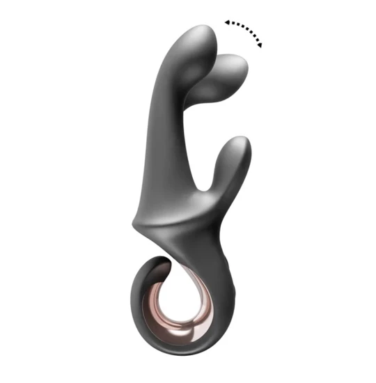Vibrator Love Finger Rabbit Black