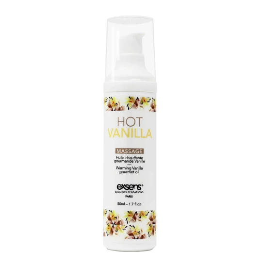 Ulei masaj Exsens Hot Vanilla 50ml