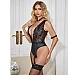 Eross body Bondage Harness M/L Black