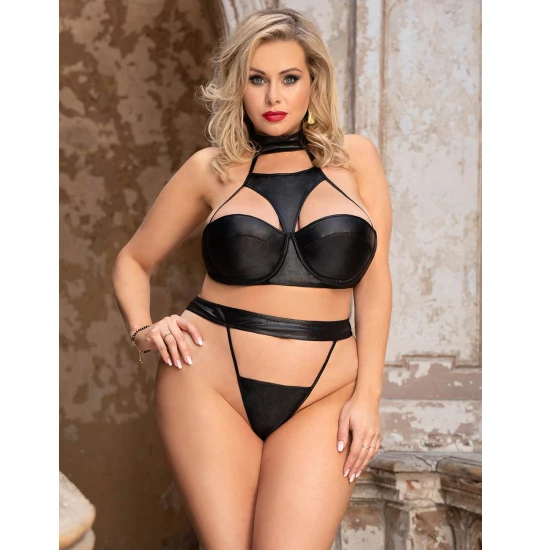 Eross set Exquisit 3XL/4XL Black