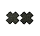 Eross accesorii sani Cross Black Glitter