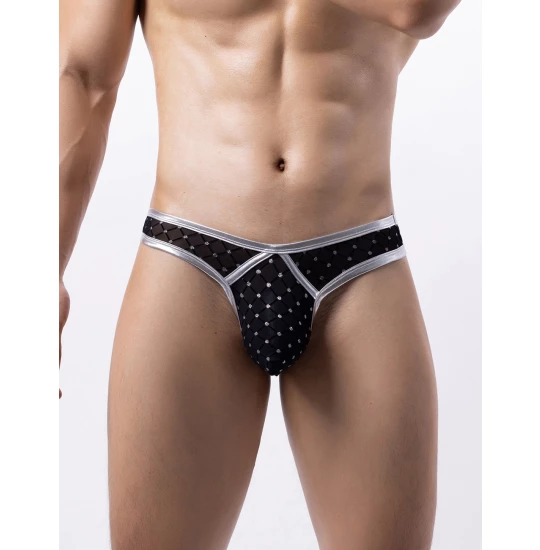 Eross bikini Sexy M Silver 