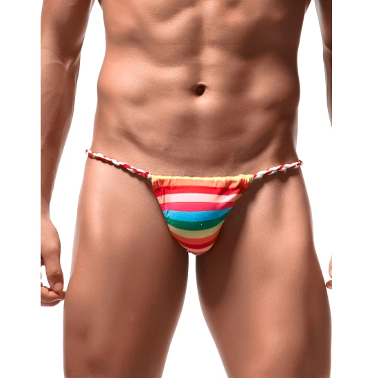 Eross bikini Sexy Stripes S Rainbow 