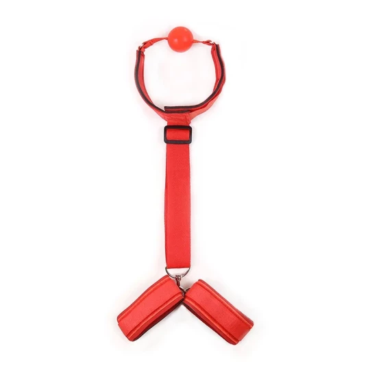 Accesoriu bondage Heart Belts Red