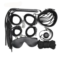 set-accesorii-bdsm-7pcs-black