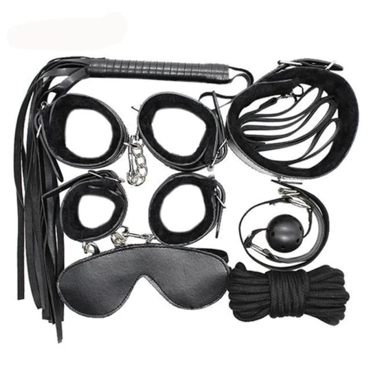 Set accesorii BDSM 7pcs Black