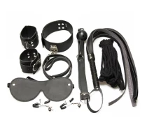 set-accesorii-fetish-7pcs-black