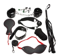 set-accesorii-bdsm-play-8pcs-black-1