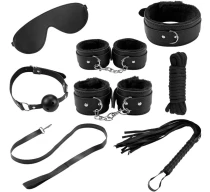 set-accesorii-fetish-yes-master-8pcs-black