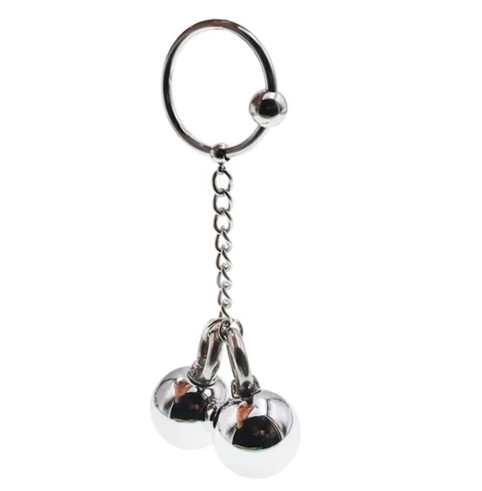 Inel penis Metalhard Two Balls