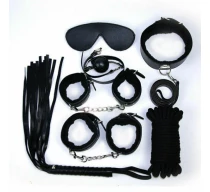 set-accesorii-fetish-total-play-7pcs-black