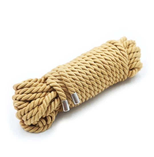 Sfoara bondage Metal Ends 10m Beige