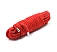 Sfoara bondage Metal Ends 10m Red
