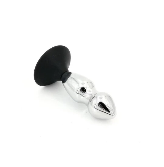 Dildo Metal Plug with Suction Base