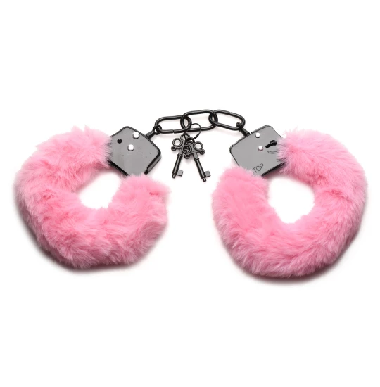 Catuse Cuffed In Fur Pink