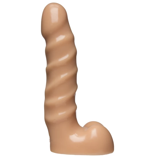 Dildo Doc Johnson VacULock 18cm Vanilla