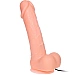 Vibrator Dong Vibe and Rotating Skin 20cm