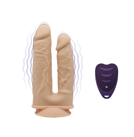 Vibrator Double Penetration Remote Flesh