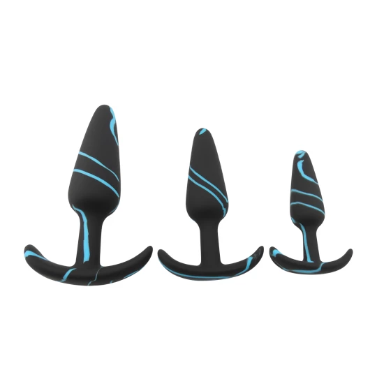 Set dildo Leso Anchor Black/Blue