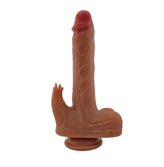 Vibrator Leso Clit Thrust Swing 23.5cm Flesh