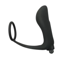 vibrator-leso-silicone-single-ring-black