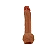 Vibrator Leso Tall Thrust Swing 22cm Skin