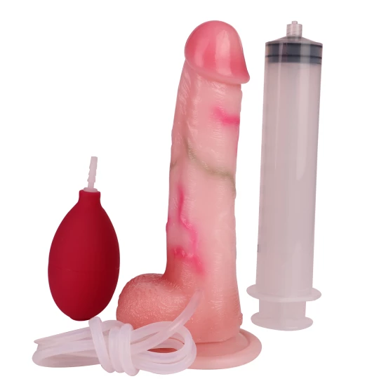 Dildo Fantasy Pump Tiberius II Pinkish White